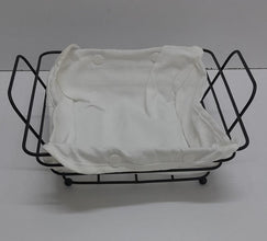 Metal Wire Bread and Fruit Basket with Removable White Cloth Liner — WIMU Kitchen Nairobi — Kenya · WIMU Kitchen