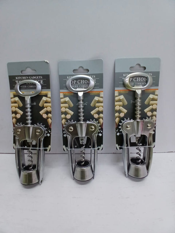 Heavy-Duty Stainless Steel Wing Corkscrew Wine Opener with Bottle Opener — WIMU Kitchen Nairobi — Kenya · WIMU Kitchen Nairobi