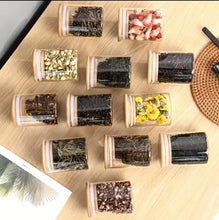 12 Piece Glass Spice Jar Set With Bamboo Lids and Labels, 200ml — WIMU Kitchen Nairobi — Kenya · WIMU Kitchen