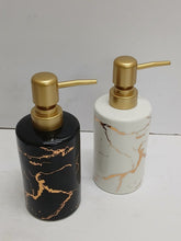 500 ml Ceramic Marble-Effect Liquid Soap Dispenser with Gold Pump — WIMU Kitchen Nairobi — Kenya · WIMU Kitchen