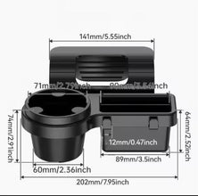 4-in-1 Car Door Organiser with Cup Holder, Phone Stand and Storage Tray, Black — WIMU Kitchen Nairobi — Kenya · WIMU Kitchen