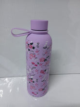 500ml Floral Stainless Steel Thermo Bottle With Carry Loop — WIMU Kitchen Nairobi — Kenya · WIMU Kitchen