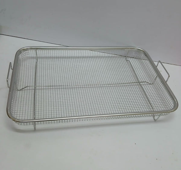Rectangular Stainless Steel Mesh Air Fryer Basket for Oven with Handles — WIMU Kitchen Nairobi — Kenya · WIMU Kitchen Nairobi