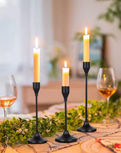 Classic 3-Piece Metal Taper Candle Holder Set in Graduated Heights — WIMU Kitchen Nairobi — Kenya · WIMU Kitchen