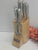 8-Piece Stainless Steel Kitchen Knife Set with Wooden Block — WIMU Kitchen Nairobi