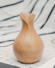 Tulip Vase Wood-Grain Ultrasonic Humidifier and Aroma Diffuser with Remote — WIMU Kitchen Nairobi — Kenya · WIMU Kitchen