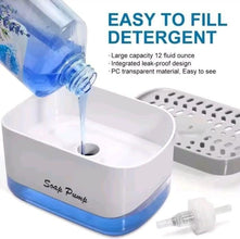Kitchen Soap Pump Dispenser and Sponge Caddy with Sponge, Grey — WIMU Kitchen Nairobi — Kenya · WIMU Kitchen
