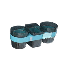 Wall-Mounted Bathroom Shelf with Soap Dish, 2 Tumblers and Toothbrush Holder — WIMU Kitchen Nairobi — Kenya · WIMU Kitchen