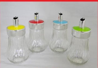 200ml Glass Sugar Dispenser Jar With Metallic Pour Spout Lid — WIMU Kitchen Nairobi — Kenya · WIMU Kitchen