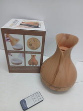 Tulip Vase Wood-Grain Ultrasonic Humidifier and Aroma Diffuser with Remote — WIMU Kitchen Nairobi — Kenya · WIMU Kitchen