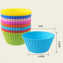Silicone Cupcake Moulds, Multicoloured Set — WIMU Kitchen Nairobi — Kenya · WIMU Kitchen