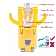 Kids' Yellow Cartoon Character Toothpaste Dispenser with 2 Toothbrush Holders — WIMU Kitchen Nairobi — Kenya · WIMU Kitchen