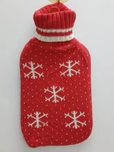2L Silicone Hot Water Bottle with Red Knitted Cover — WIMU Kitchen Nairobi — Kenya · WIMU Kitchen