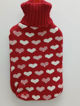 2L Silicone Hot Water Bottle with Red Knitted Cover — WIMU Kitchen Nairobi — Kenya · WIMU Kitchen