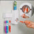 Wall-Mounted Automatic Toothpaste Dispenser with 5-Slot Toothbrush Holder, White — WIMU Kitchen Nairobi