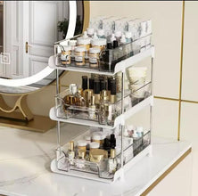 3-Tier Pull-Out Storage Rack with Clear Acrylic Trays and Metal Stand, White — WIMU Kitchen Nairobi — Kenya · WIMU Kitchen