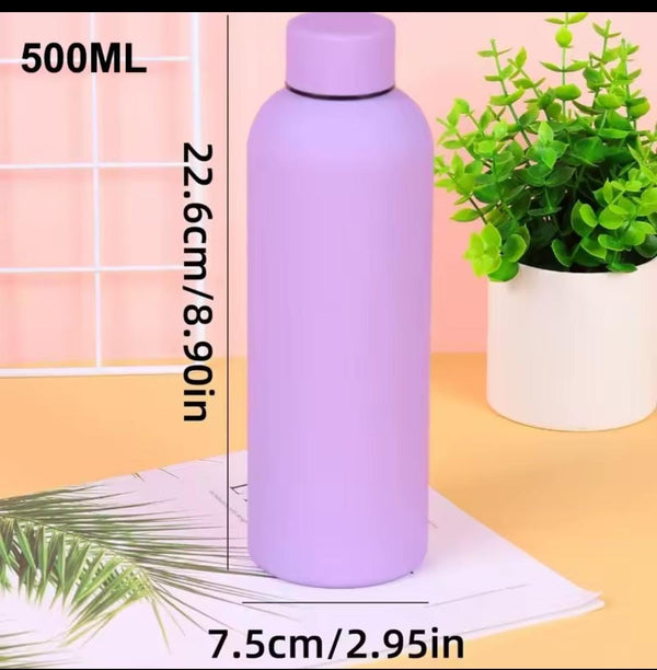 500ml Matte Stainless Steel Thermo Bottle With Loop Lid — WIMU Kitchen Nairobi — Kenya · WIMU Kitchen Nairobi
