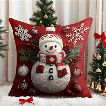 Christmas Throw Pillow Covers - Snowman, Reindeer, Tree & Santa Prints — WIMU Kitchen Nairobi — Kenya · WIMU Kitchen
