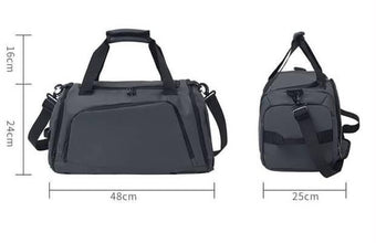 Waterproof Duffel Bag with Shoe Compartment & Backpack Straps — WIMU Kitchen Nairobi — Kenya · WIMU Kitchen