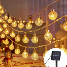 12M Solar Outdoor Ball String Christmas Lights, 100 Crystal Balls — WIMU Kitchen Nairobi — Kenya · WIMU Kitchen