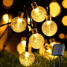 12M Solar Outdoor Ball String Christmas Lights, 100 Crystal Balls — WIMU Kitchen Nairobi — Kenya · WIMU Kitchen