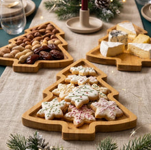 Wooden Christmas Snowflake Trays, Bamboo Dessert Boards (1pc or 3pc) — WIMU Kitchen Nairobi — Kenya · WIMU Kitchen