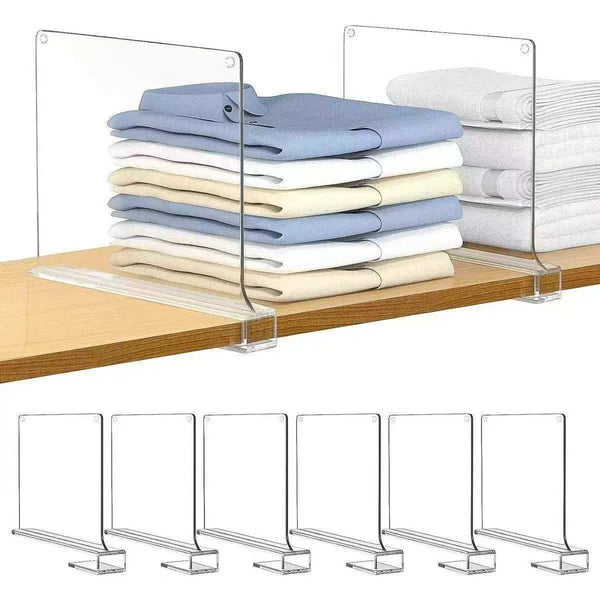 Acrylic Closet Jeans Dividers, Wardrobe Organiser — WIMU Kitchen Nairobi — Kenya · WIMU Kitchen Nairobi