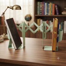 Expandable Metal Bookshelf with Pen Holder — WIMU Kitchen Nairobi — Kenya · WIMU Kitchen