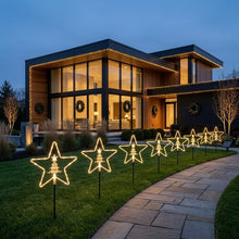 Solar Christmas Garden Pathway Lights – 4 Piece Set, 8 Modes — WIMU Kitchen Nairobi — Kenya · WIMU Kitchen