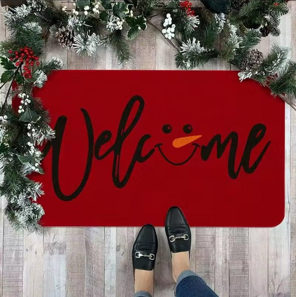 Big Christmas Anti-Slip Rubber Entryway Door Mat, 50x80cm — WIMU Kitchen Nairobi — Kenya · WIMU Kitchen Nairobi
