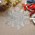 6pc Silver Snowflake Christmas Table Mats Set, 38cm — WIMU Kitchen Nairobi