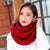 Warm Knitted Woollen Scarf – Maroon or White — WIMU Kitchen Nairobi