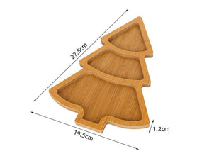 Wooden Christmas Snowflake Trays, Bamboo Dessert Boards (1pc or 3pc) — WIMU Kitchen Nairobi — Kenya · WIMU Kitchen