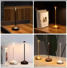 Rechargeable Touch LED Table Lamp, Dimmable, Black & Gold — WIMU Kitchen Nairobi — Kenya · WIMU Kitchen