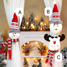 Santa, Snowman & Reindeer Christmas Curtain Tiebacks — WIMU Kitchen Nairobi — Kenya · WIMU Kitchen