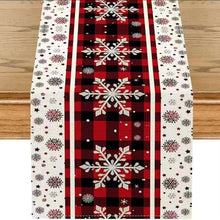 Christmas Linen Table Runner 33 x 185 cm – Merry Christmas Décor — WIMU Kitchen Nairobi — Kenya · WIMU Kitchen