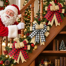 Christmas Plaid Bow – Black & White or Red & Black — WIMU Kitchen Nairobi — Kenya · WIMU Kitchen