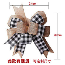 Christmas Plaid Bow – Black & White or Red & Black — WIMU Kitchen Nairobi — Kenya · WIMU Kitchen