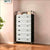 7-Tier Shoe Rack with Clear See-Through Cover – Black — WIMU Kitchen Nairobi