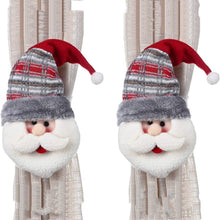 Santa, Snowman & Reindeer Christmas Curtain Tiebacks — WIMU Kitchen Nairobi — Kenya · WIMU Kitchen
