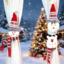 Santa, Snowman & Reindeer Christmas Curtain Tiebacks — WIMU Kitchen Nairobi — Kenya · WIMU Kitchen