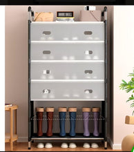 7-Tier Shoe Rack with Clear See-Through Cover – Black — WIMU Kitchen Nairobi — Kenya · WIMU Kitchen