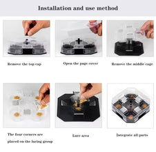 Chemical-Free Cockroach Trap Bait Station with Free Bait, 14 x 14 cm — WIMU Kitchen Nairobi — Kenya · WIMU Kitchen