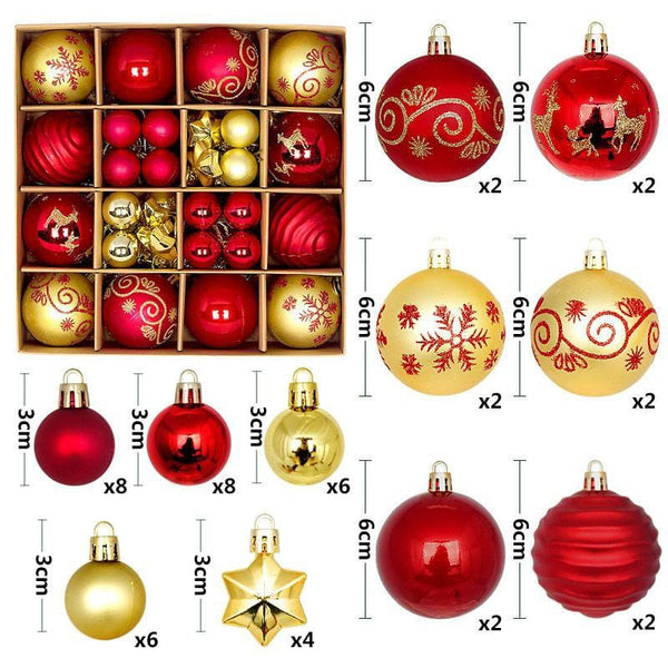 36pc Assorted Christmas Balls – Mixed Colours — WIMU Kitchen Nairobi — Kenya · WIMU Kitchen Nairobi