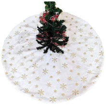 Christmas Tree Skirt – 90cm, Gold or Silver Print — WIMU Kitchen Nairobi — Kenya · WIMU Kitchen