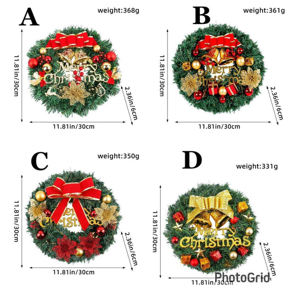 Cypress Front Door Christmas Wreath with Pine Cones, 30cm — WIMU Kitchen Nairobi — Kenya · WIMU Kitchen Nairobi