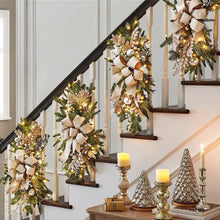 Battery LED Christmas Staircase Swag Wreath, 60 x 40cm — WIMU Kitchen Nairobi — Kenya · WIMU Kitchen
