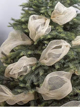 Christmas Mesh Tulle Ribbon Roll, 9.1m x 26cm – White or Gold — WIMU Kitchen Nairobi — Kenya · WIMU Kitchen
