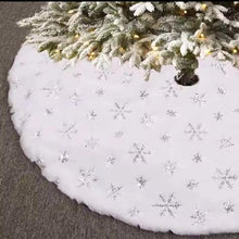 Christmas Tree Skirt – 90cm, Gold or Silver Print — WIMU Kitchen Nairobi — Kenya · WIMU Kitchen
