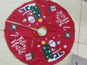Colourful Christmas Tree Skirt – 90 x 90cm — WIMU Kitchen Nairobi — Kenya · WIMU Kitchen